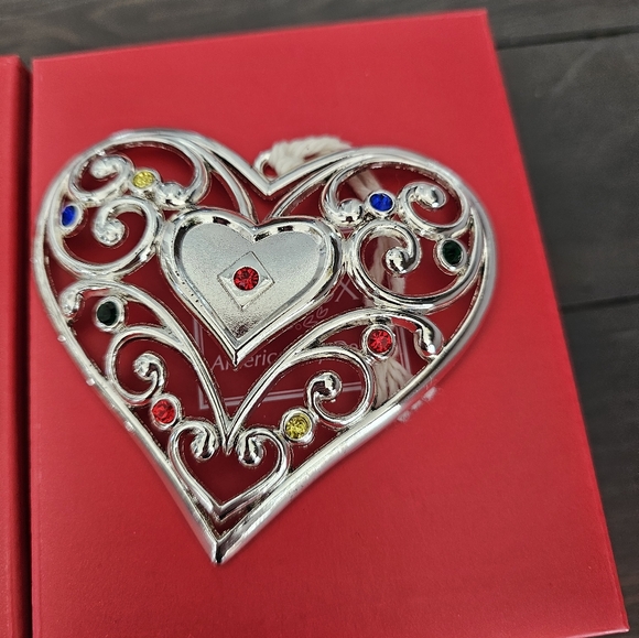 Set Of 6 Lenox Silverplated Ornaments - Picture 4 of 9